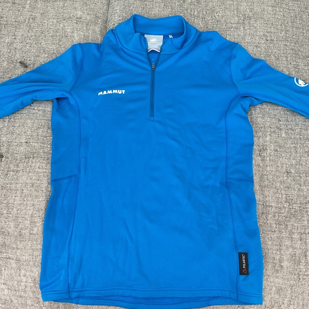 Mammut Vibrant Blue Performance Top
